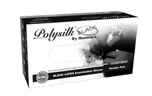 Load image into Gallery viewer, Poly Silk - Black Latex Case 5mil Gloves ( 1,000ct )