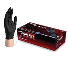 Load image into Gallery viewer, Advanced Diamond - Black Nitrile Case 5mil Gloves ( 1,000ct )