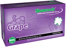 Load image into Gallery viewer, Shamrock - Grape Scented White Latex Case 5mil Glove ( 1,000ct )