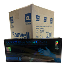 Load image into Gallery viewer, Raxwell - Blue Nitrile Case 8.5mil Gloves ( 500ct )