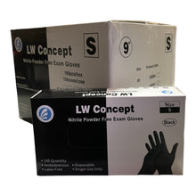 Load image into Gallery viewer, Living Water Concept - Black Nitrile Case 5mil Gloves ( 1,000ct )