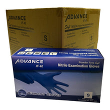 Load image into Gallery viewer, Advanced Diamond - Blue Nitrile Case 4mil Gloves ( 1,000ct )