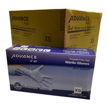 Load image into Gallery viewer, Advanced Diamond - Blue Nitrile Case 4mil Gloves ( 1,000ct )
