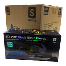 Load image into Gallery viewer, Raxwell - Black Nitrile Gloves 6.5mil Gloves ( 1,000ct )