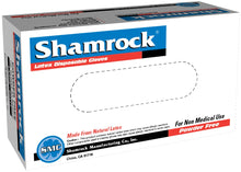 Load image into Gallery viewer, Shamrock - Non Medical White Latex Glove Case 5mil ( 1,000ct )