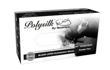 Load image into Gallery viewer, Poly Silk - Black Latex Case 5mil Gloves ( 1,000ct )
