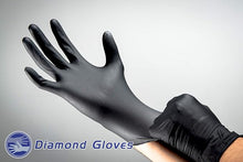 Load image into Gallery viewer, Advanced Diamond - Black Nitrile Case 5mil Gloves ( 1,000ct )
