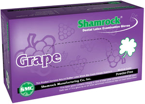 Shamrock - Grape Scented White Latex Case 5mil Glove ( 1,000ct )