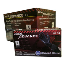 Load image into Gallery viewer, Advanced Diamond - Black Nitrile Case 5mil Gloves ( 1,000ct )
