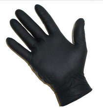 Load image into Gallery viewer, Banke Global Black Nitrile Gloves 6.5

