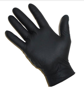 Banke Global Black Nitrile Gloves 6.5